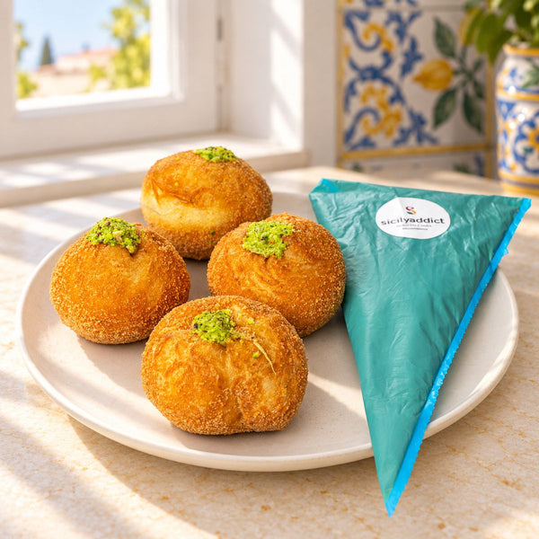 Iris siciliane al Pistacchio 150g - 4 pezzi - SicilyAddict