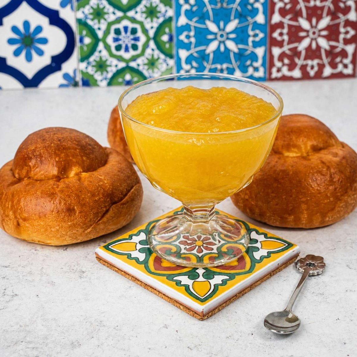 Kit 5 granite Mango con brioche co' tuppo - SicilyAddict