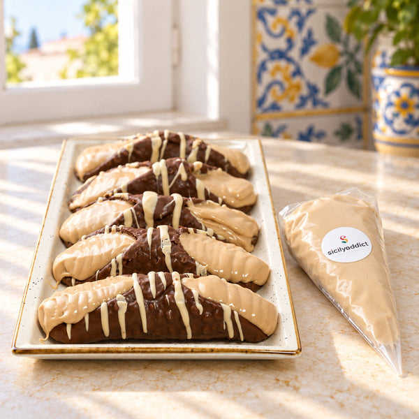 Kit cannoli siciliani ciokonocciola - SicilyAddict