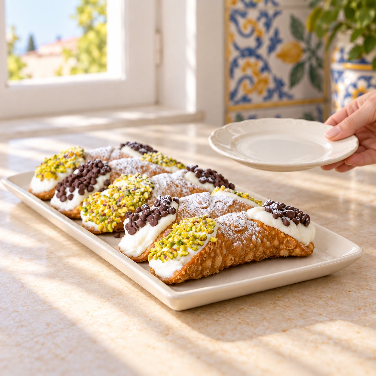 Kit cannoli siciliani con ricotta di pecora - SicilyAddict