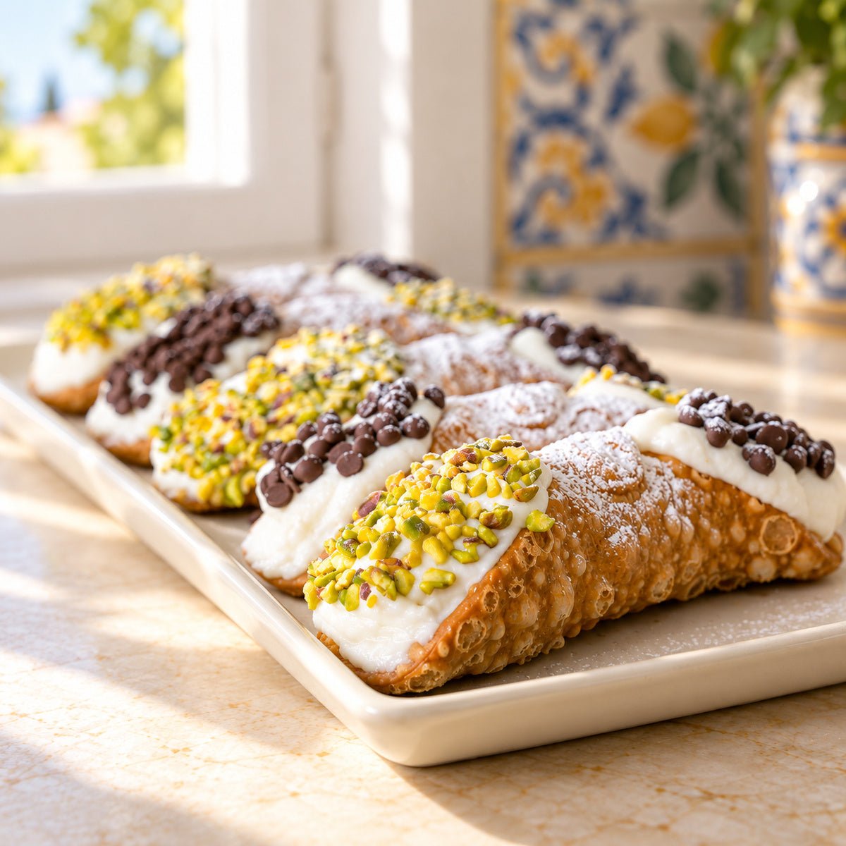 Kit cannoli siciliani con ricotta di pecora - SicilyAddict
