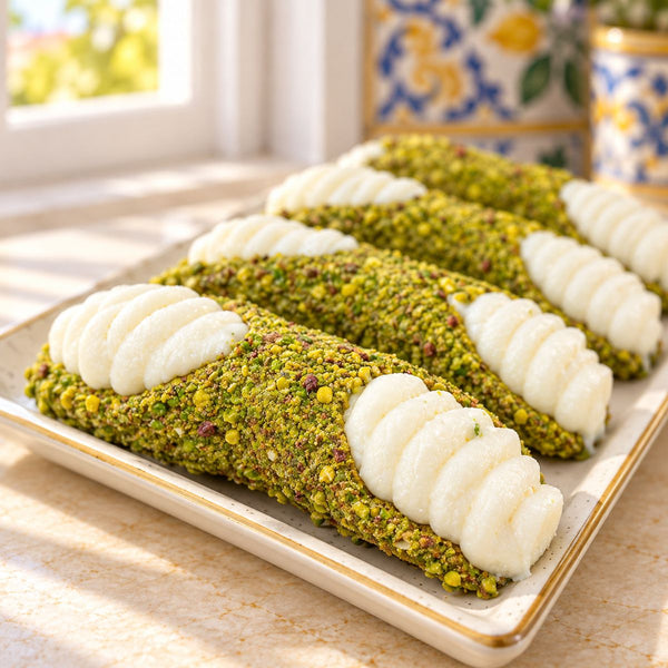 Kit cannoli siciliani pistacchio lovers - SicilyAddict