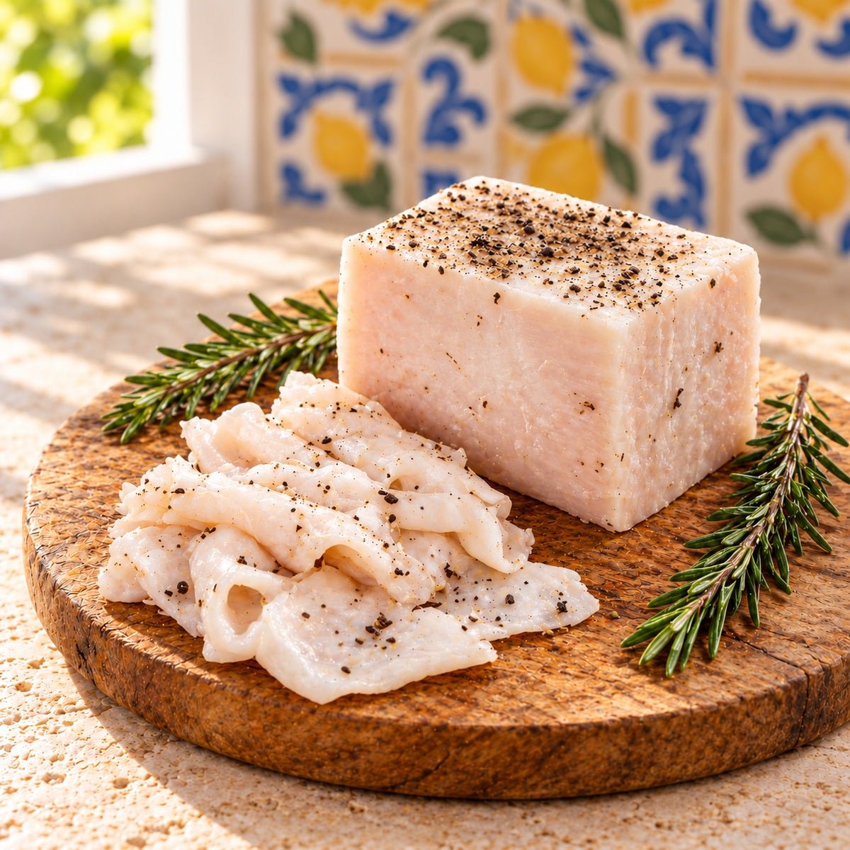 Lardo di suino nero dei Nebrodi con PEPE NERO - SicilyAddict