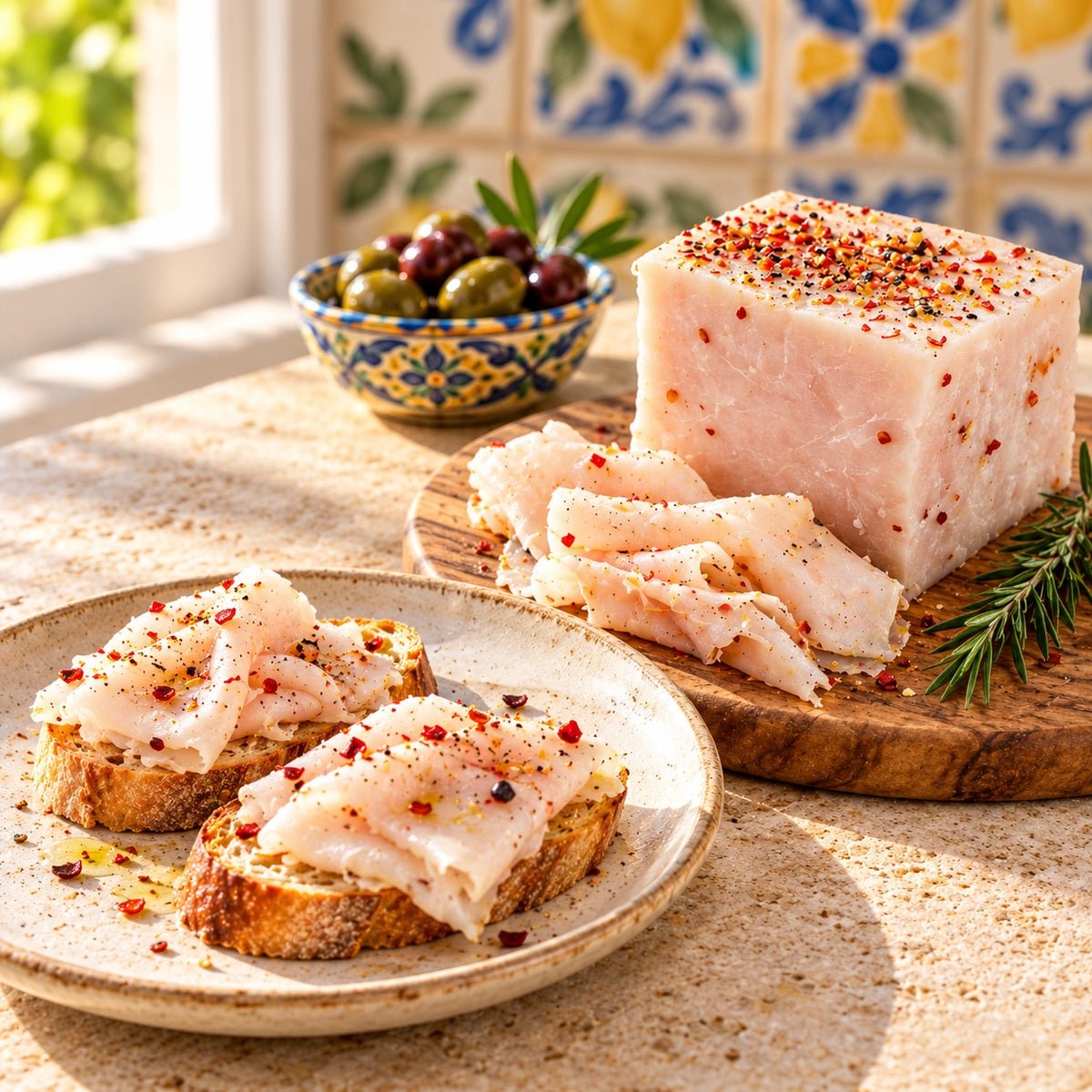 Lardo di suino nero dei Nebrodi con PEPERONCINO - SicilyAddict