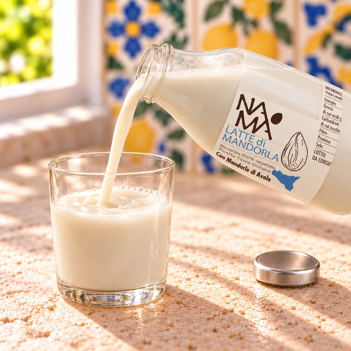 Latte di mandorla di Avola Namà - SicilyAddict