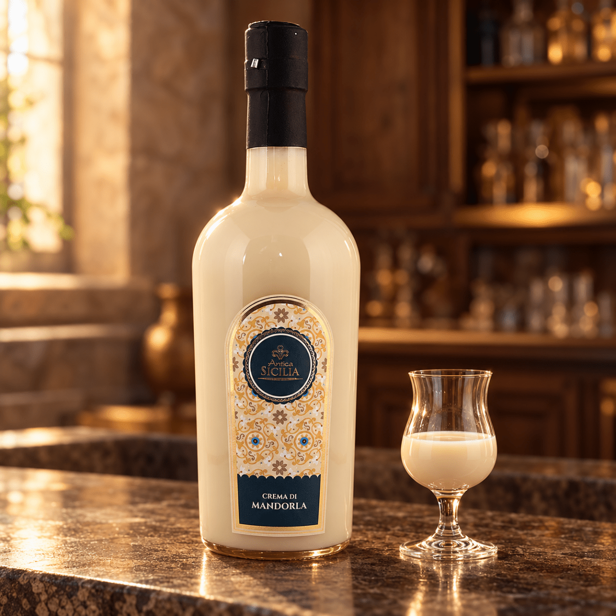 Liquore alle mandorle 50 cl - SicilyAddict