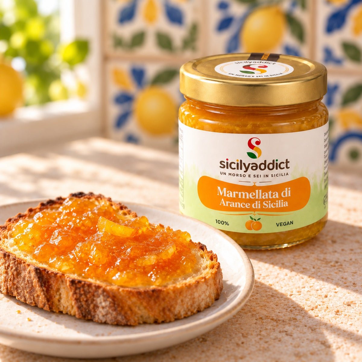 Marmellata di arance di Sicilia 220g - SicilyAddict