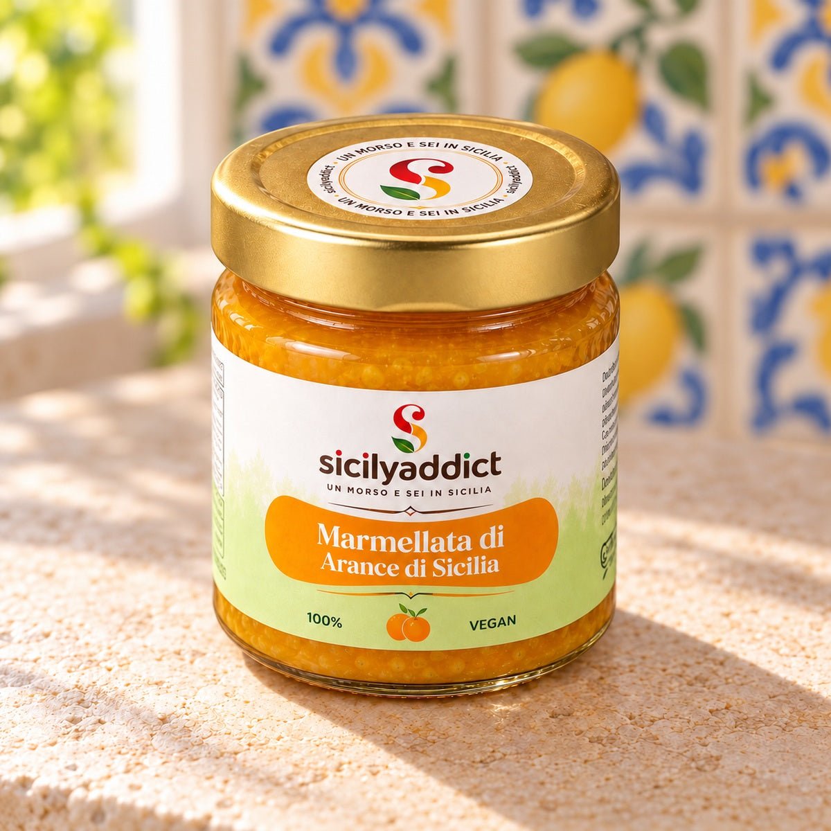 Marmellata di arance di Sicilia 220g - SicilyAddict
