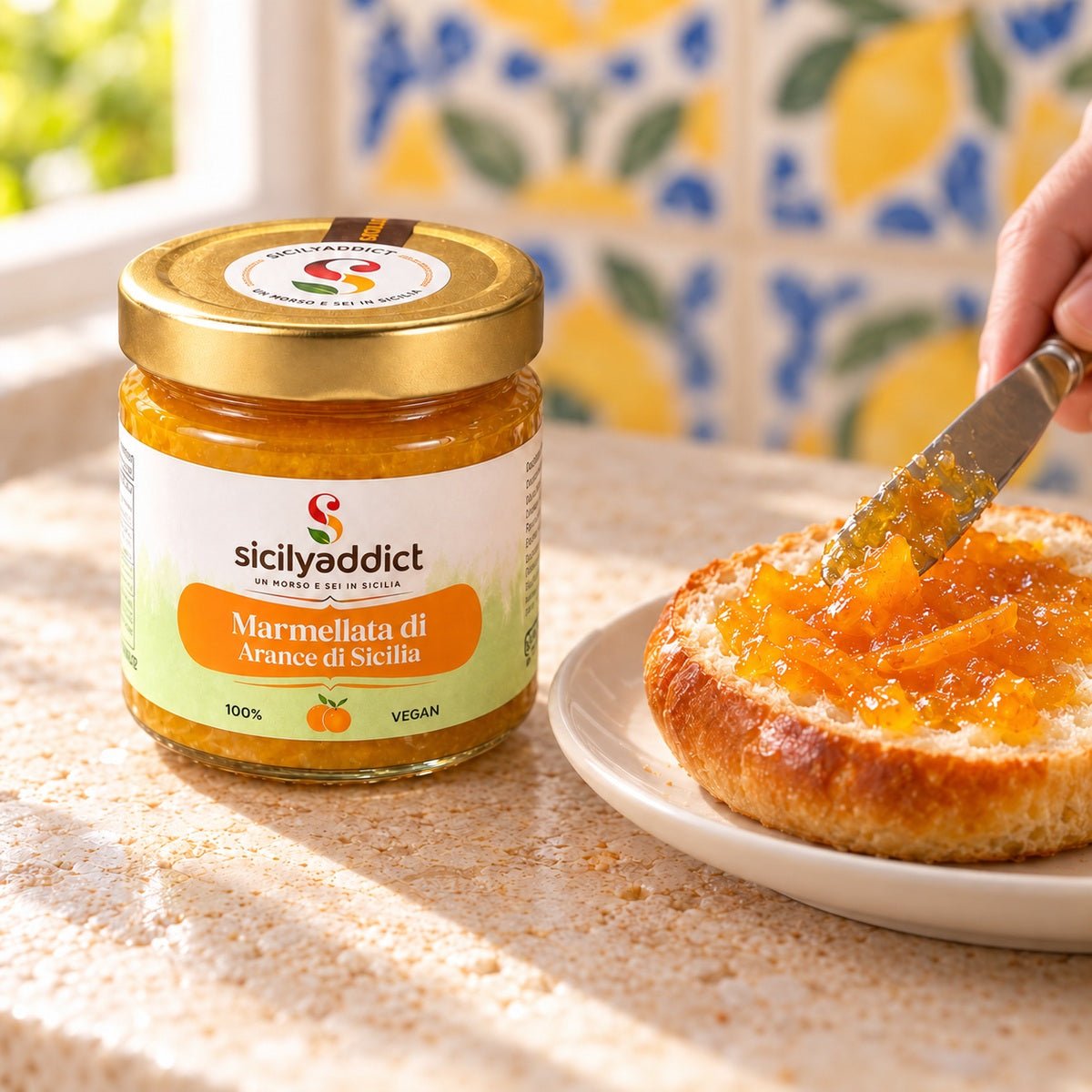 Marmellata di arance di Sicilia 220g - SicilyAddict