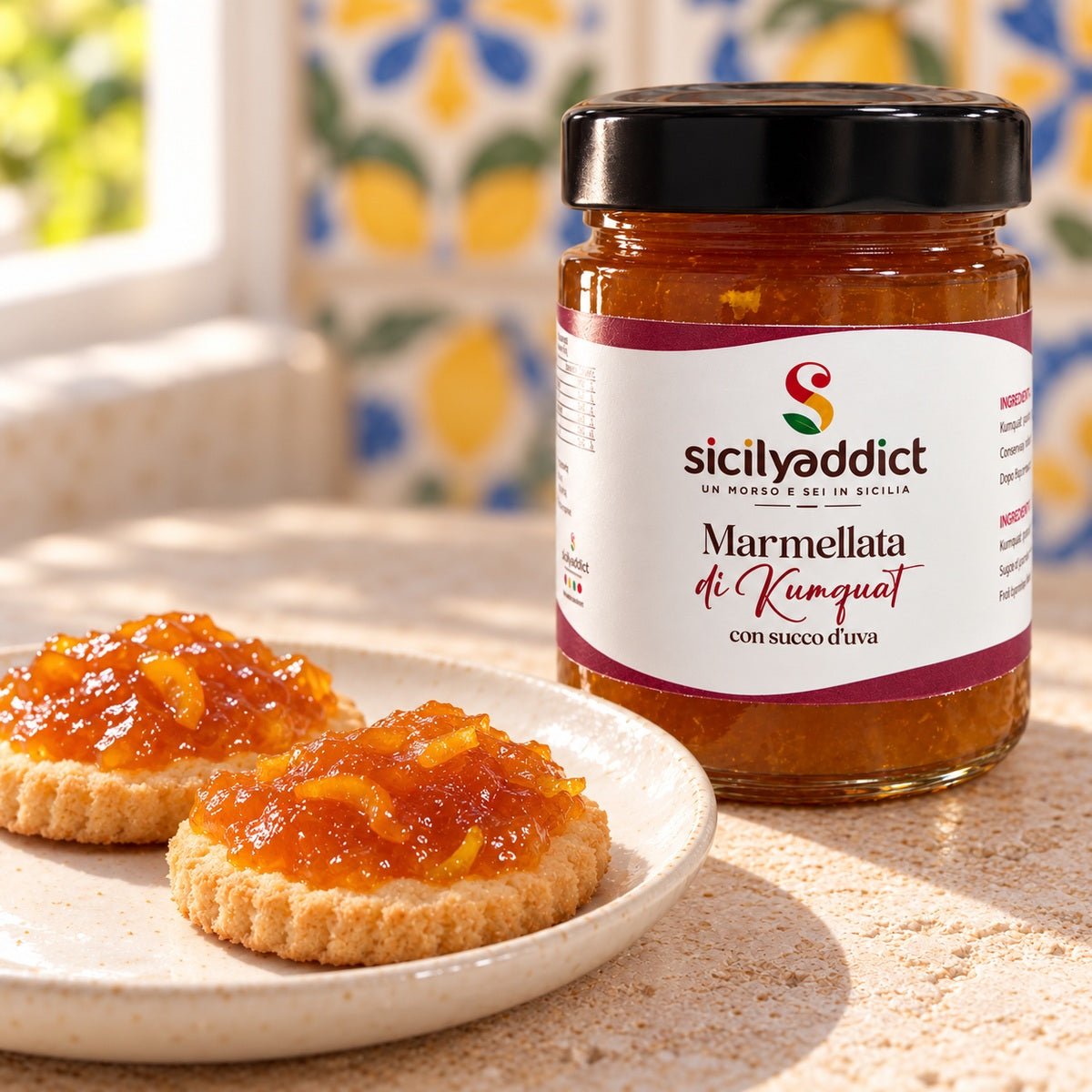 Marmellata di Kumquat 240gr - SicilyAddict