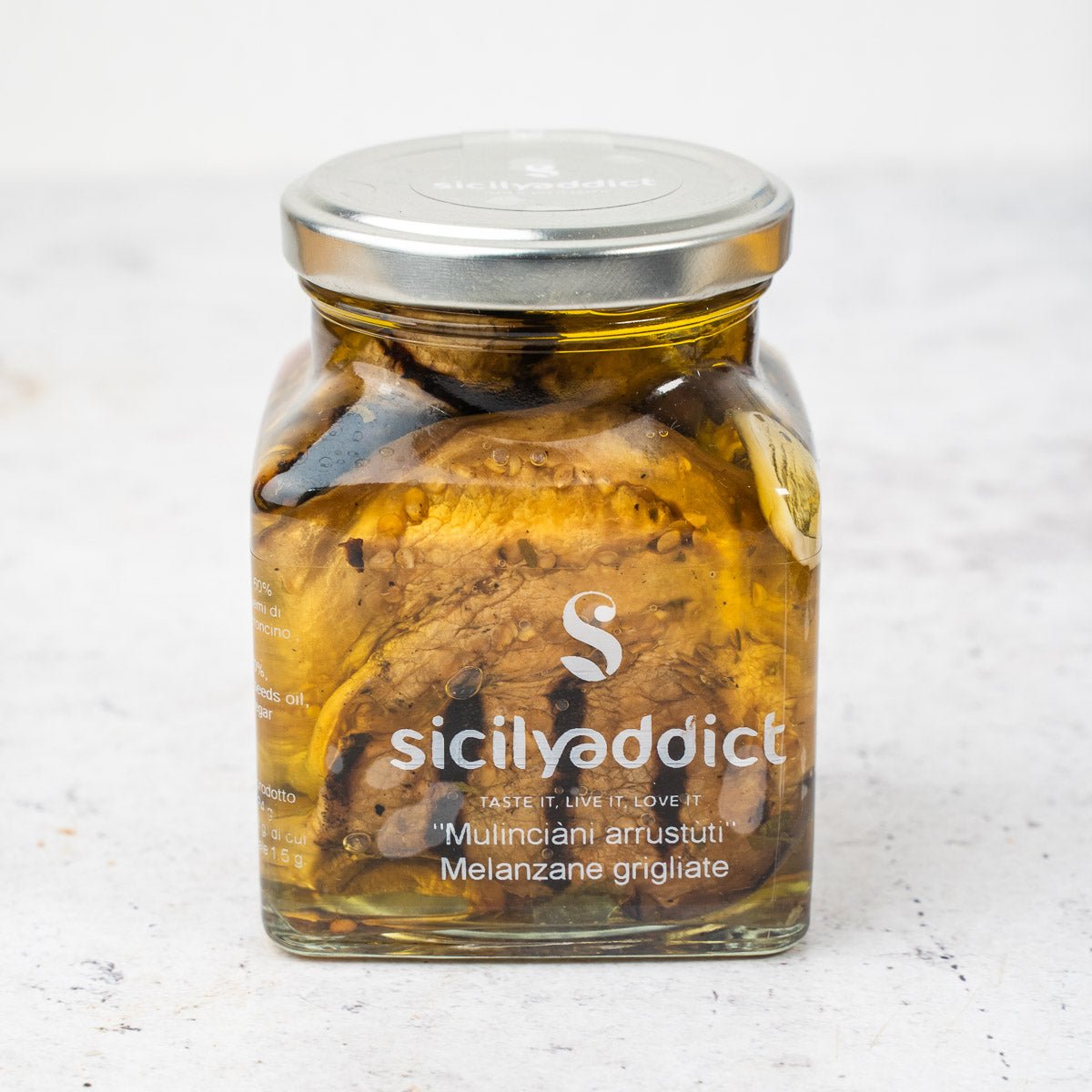 Melanzane grigliate sott'olio 280g - SicilyAddict