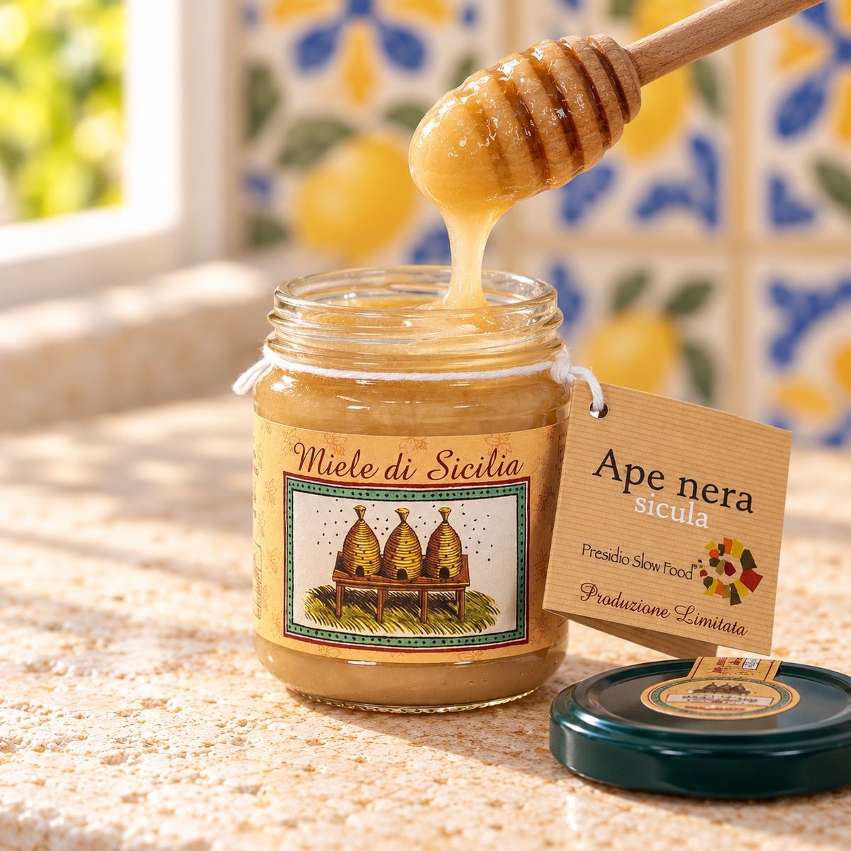 Miele di Limoni 100g - SicilyAddict