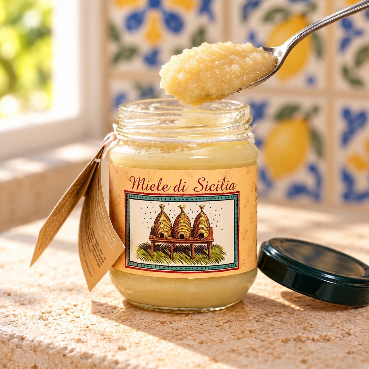 Miele di mandorlo 400g - SicilyAddict