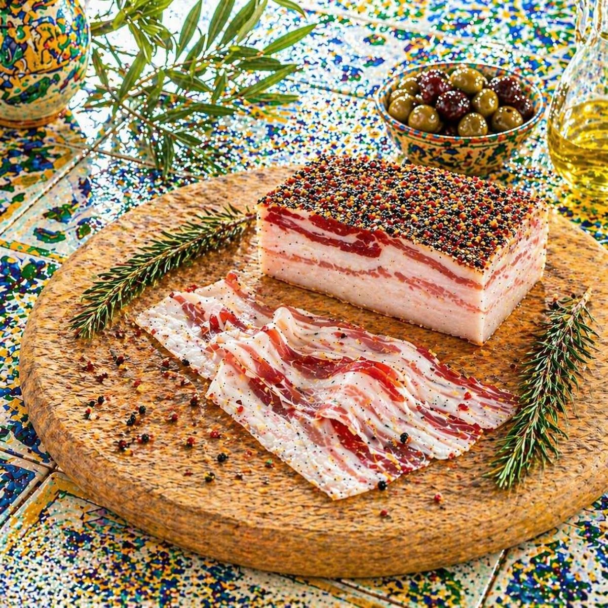 Pancetta tesa di suino nero dei Nebrodi - SicilyAddict