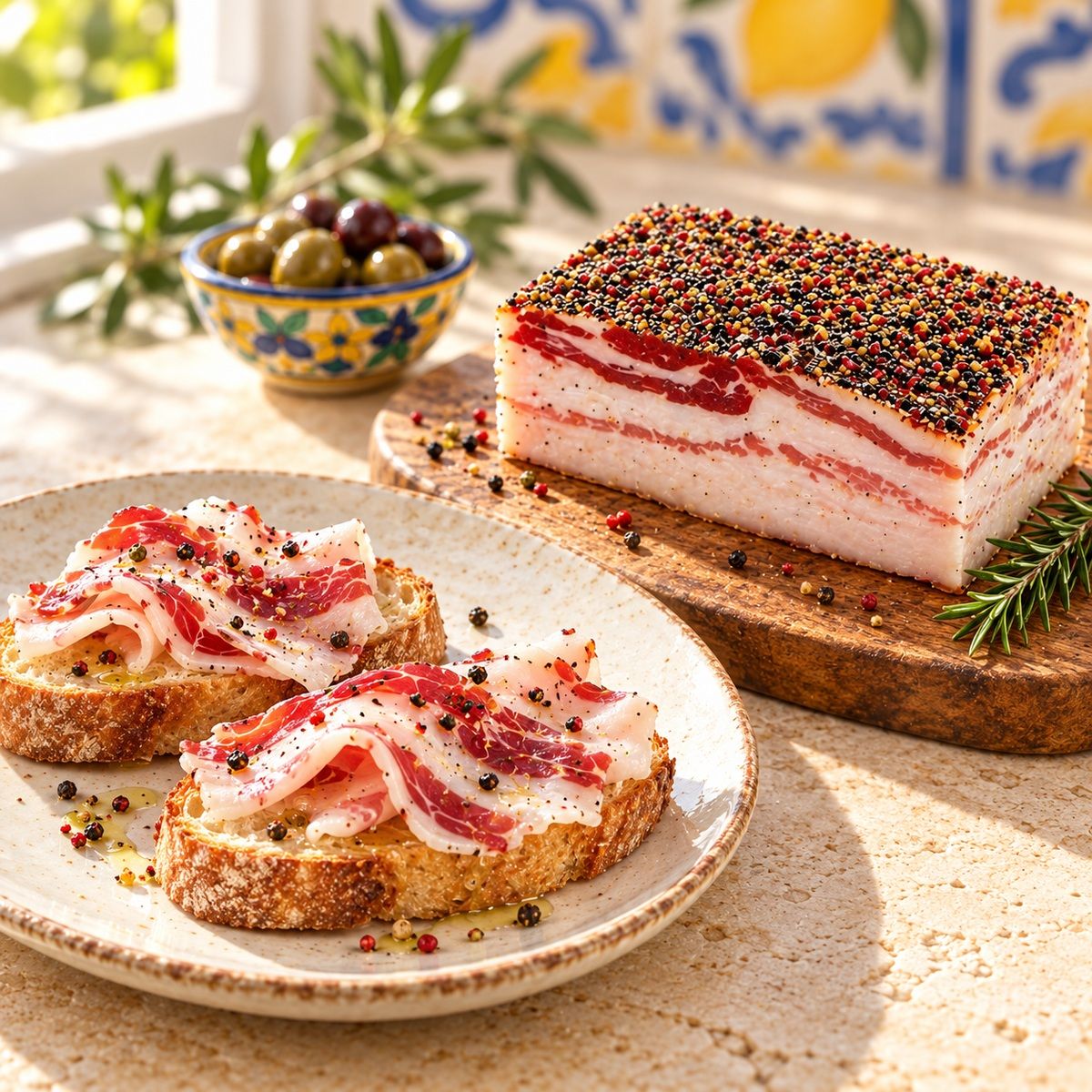 Pancetta tesa di suino nero dei Nebrodi - SicilyAddict