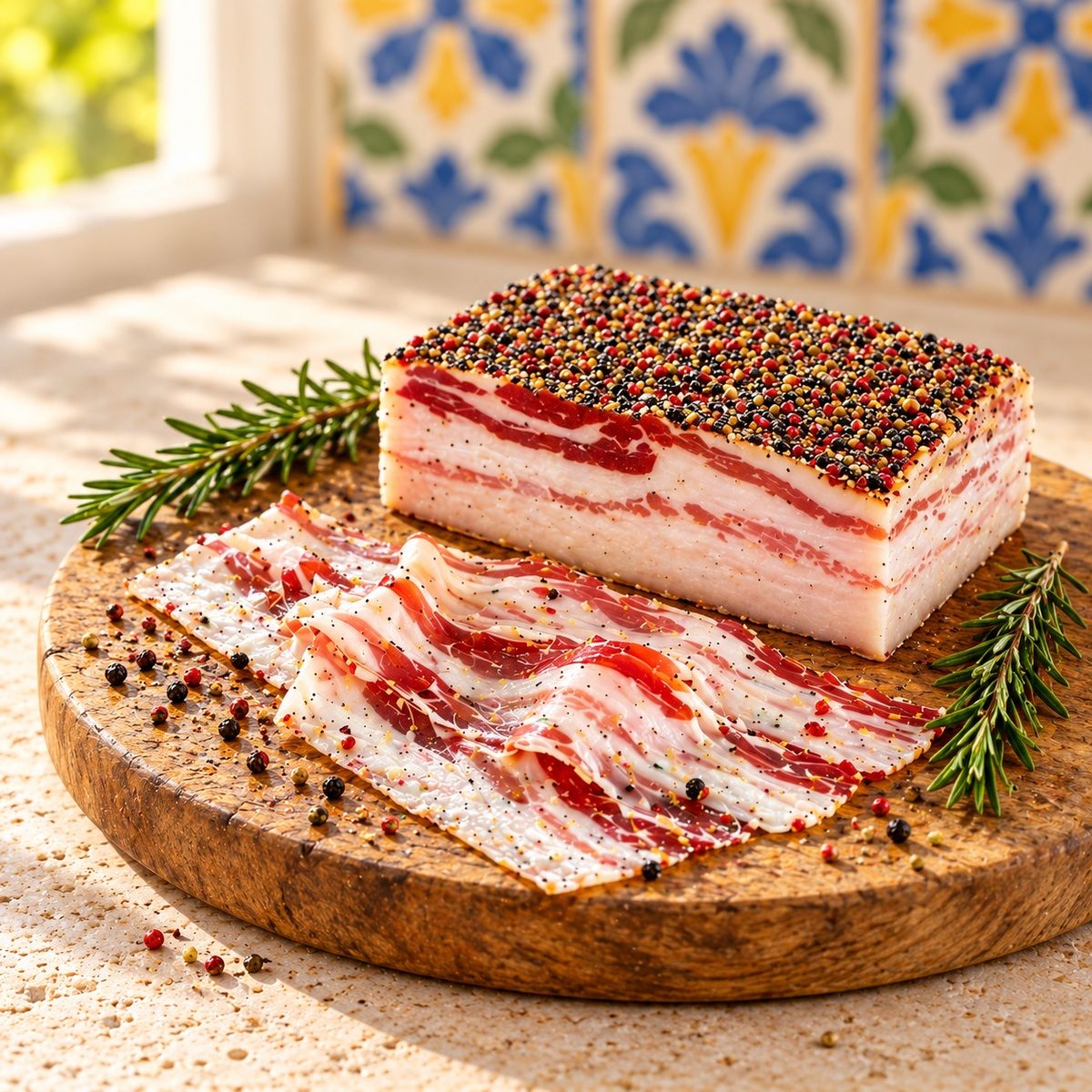 Pancetta tesa di suino nero dei Nebrodi - SicilyAddict