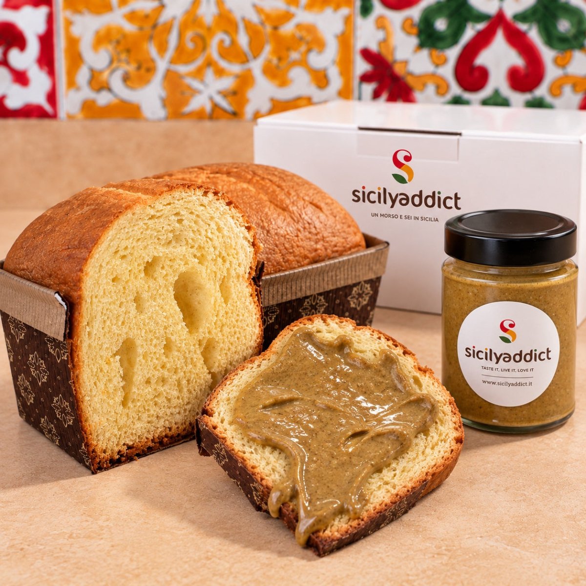 Pandolce impasto bianco - SicilyAddict