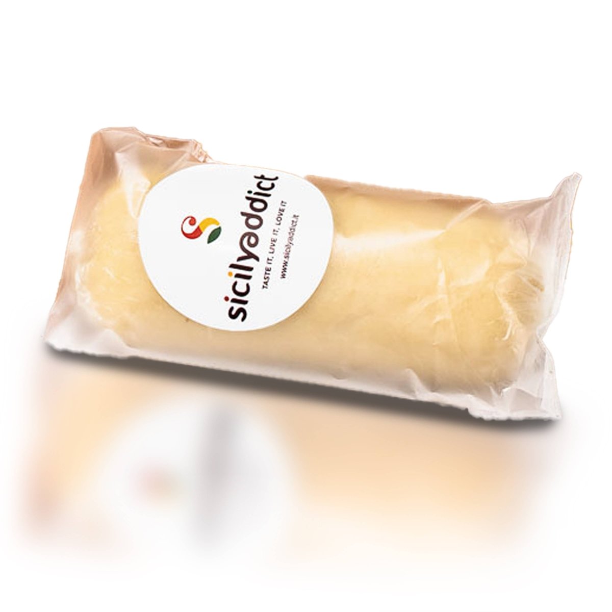 Panetto di pasta pura di mandorla siciliana 250g - SicilyAddict