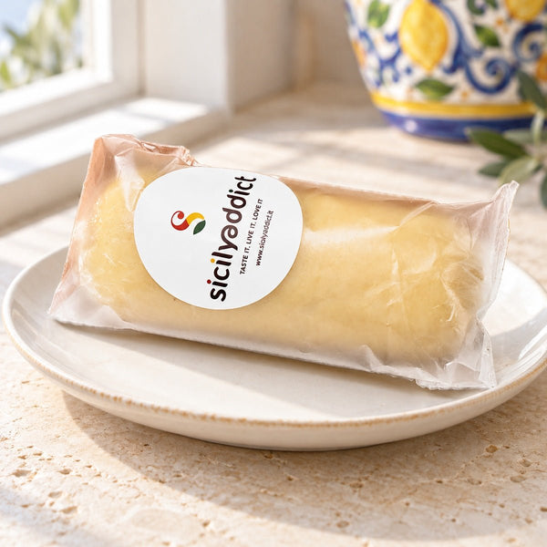 Panetto di pasta pura di mandorla siciliana 250g - SicilyAddict