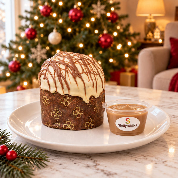 Panettoncino artigianale al cioccolato e nocciole Ciokonocciola - SicilyAddict