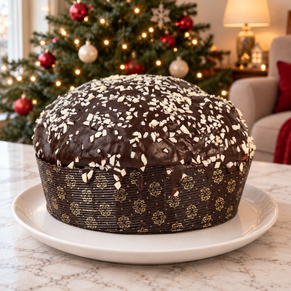 Panettone artigianale ai Tre Cioccolati - SicilyAddict