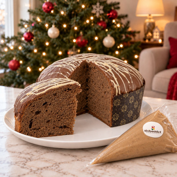 Panettone artigianale al cioccolato e nocciole Ciokonocciola - SicilyAddict
