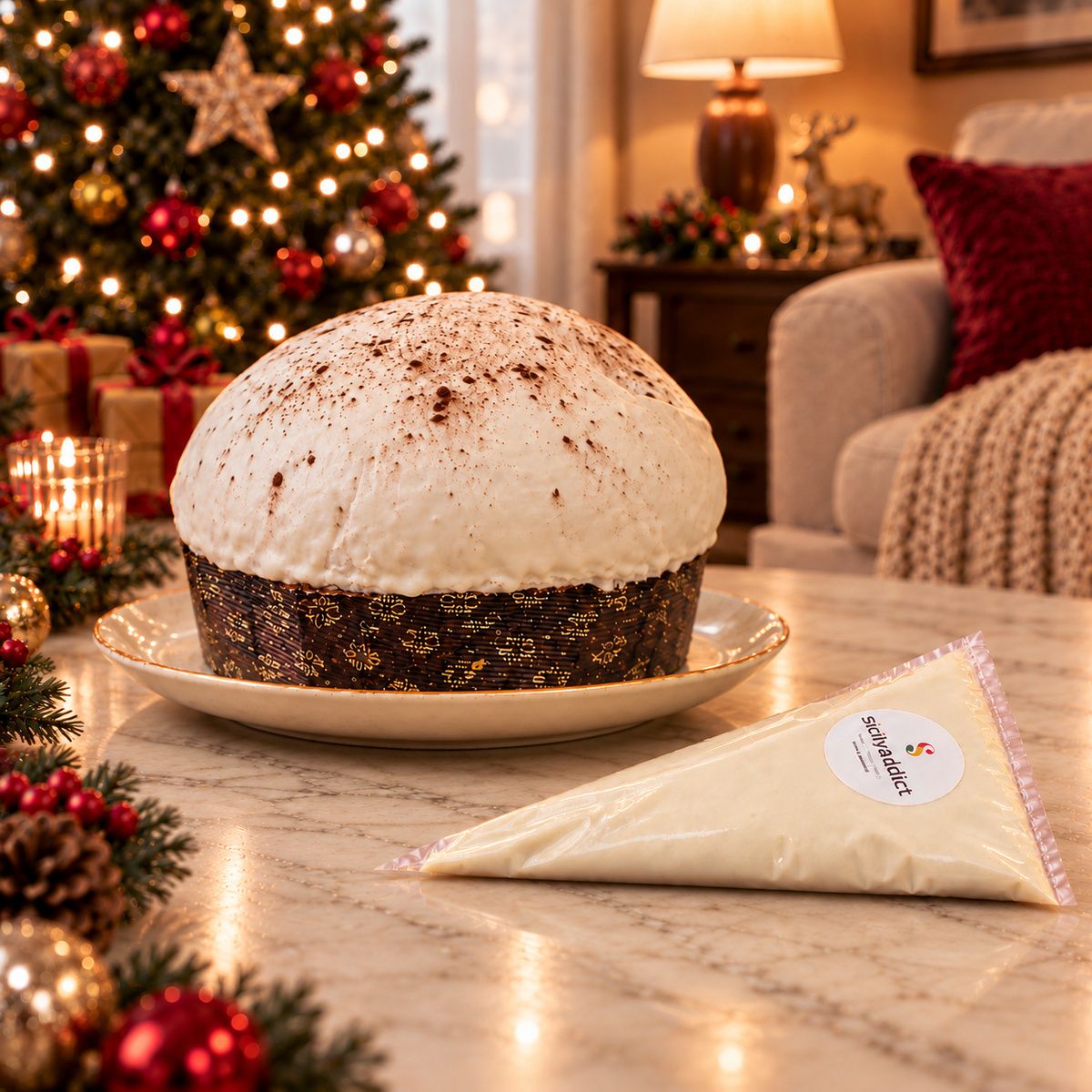 Panettone artigianale al Tiramisu' - SicilyAddict