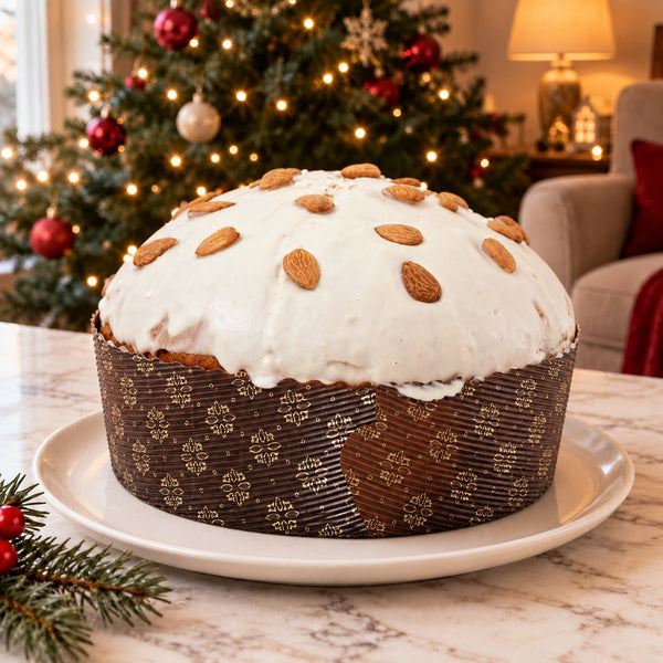 Panettone artigianale alla Mandorla - SicilyAddict