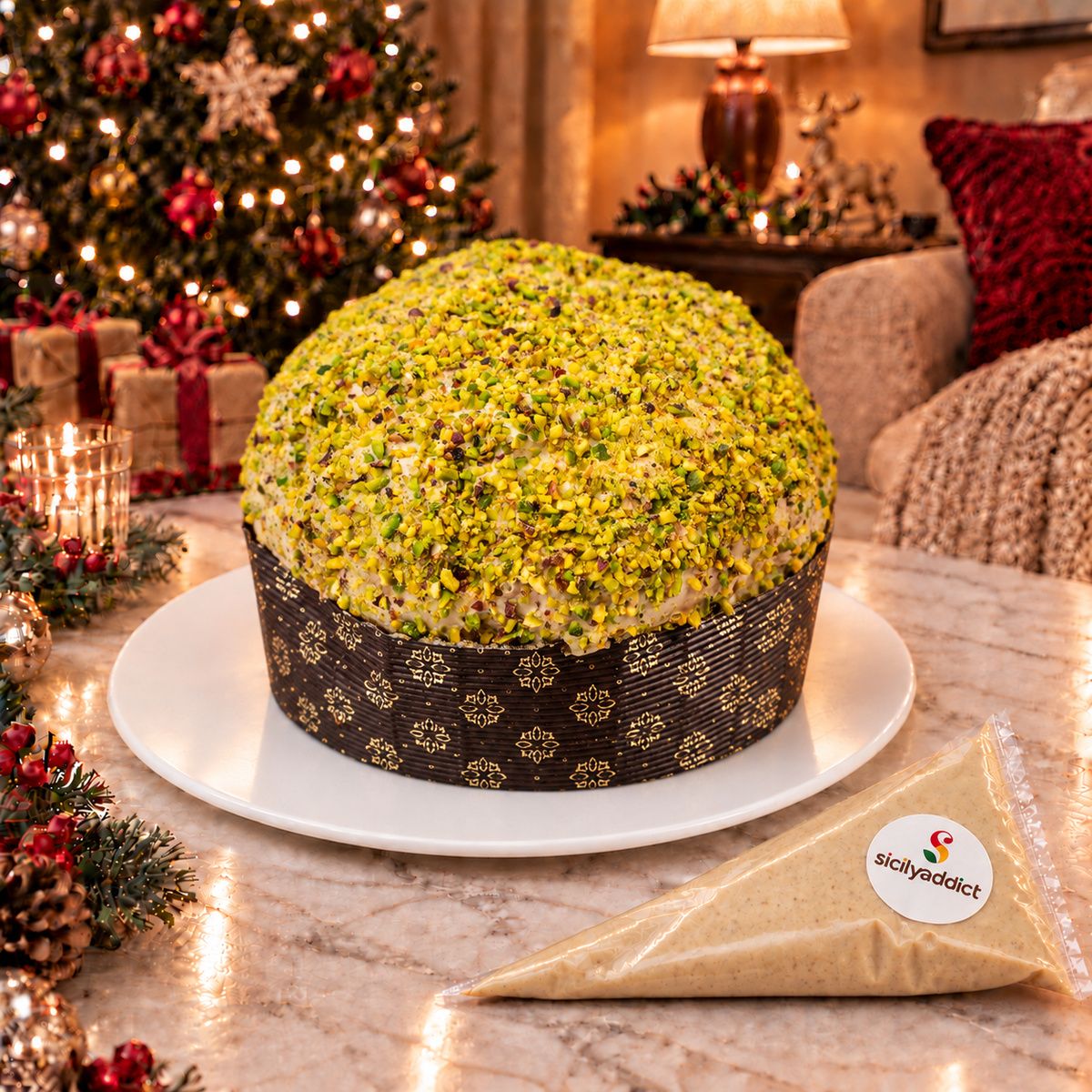 Panettone artigianale Tre Meraviglie - SicilyAddict