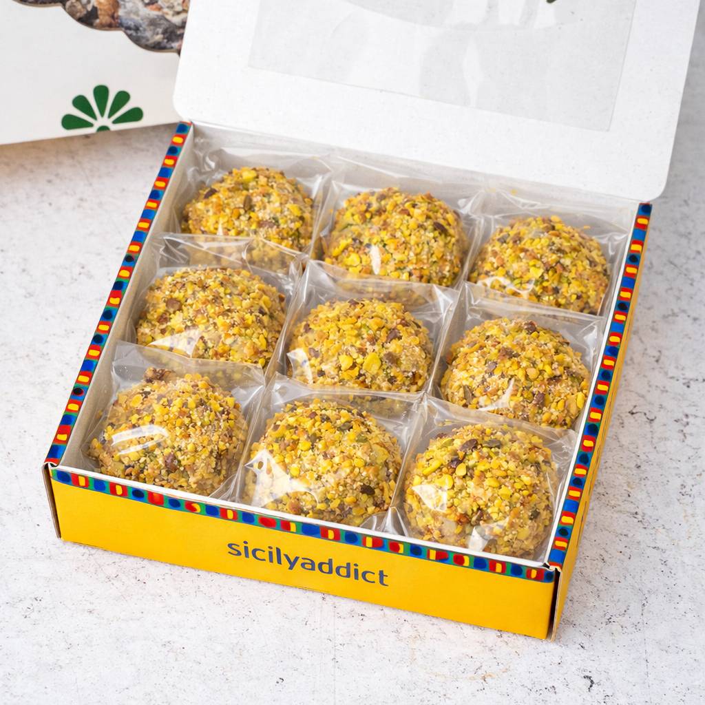 Paste di mandorla siciliane al Pistacchio - SicilyAddict