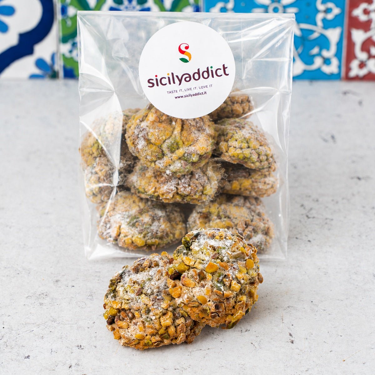 Paste di mandorla siciliane al Pistacchio - SicilyAddict