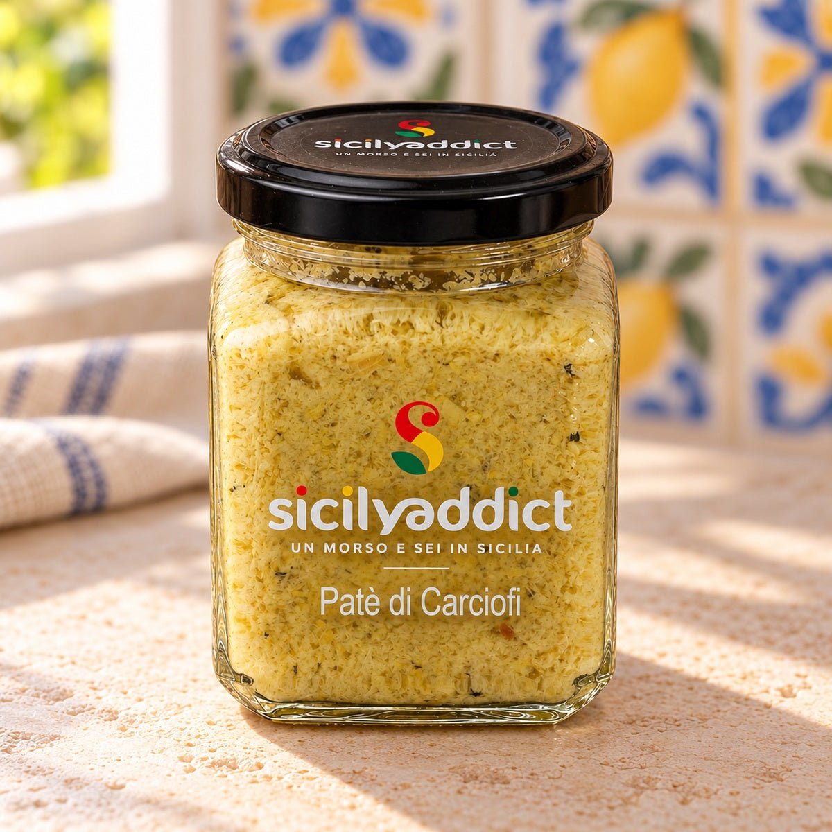 Patè di carciofi 180 g - SicilyAddict