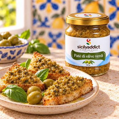 Patè di olive verdi 180 g - SicilyAddict