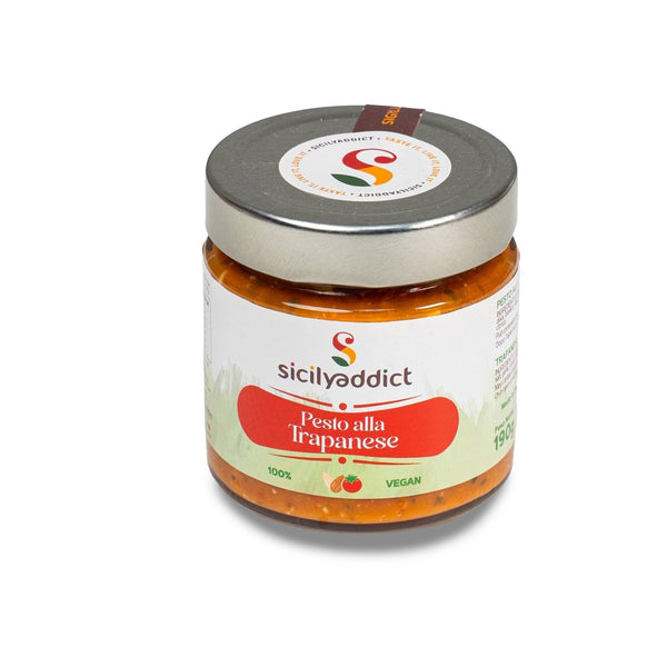 Pesto alla trapanese 190g - SicilyAddict