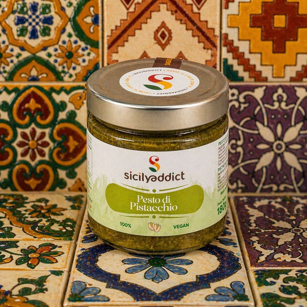 Pesto di Pistacchio 190g - SicilyAddict