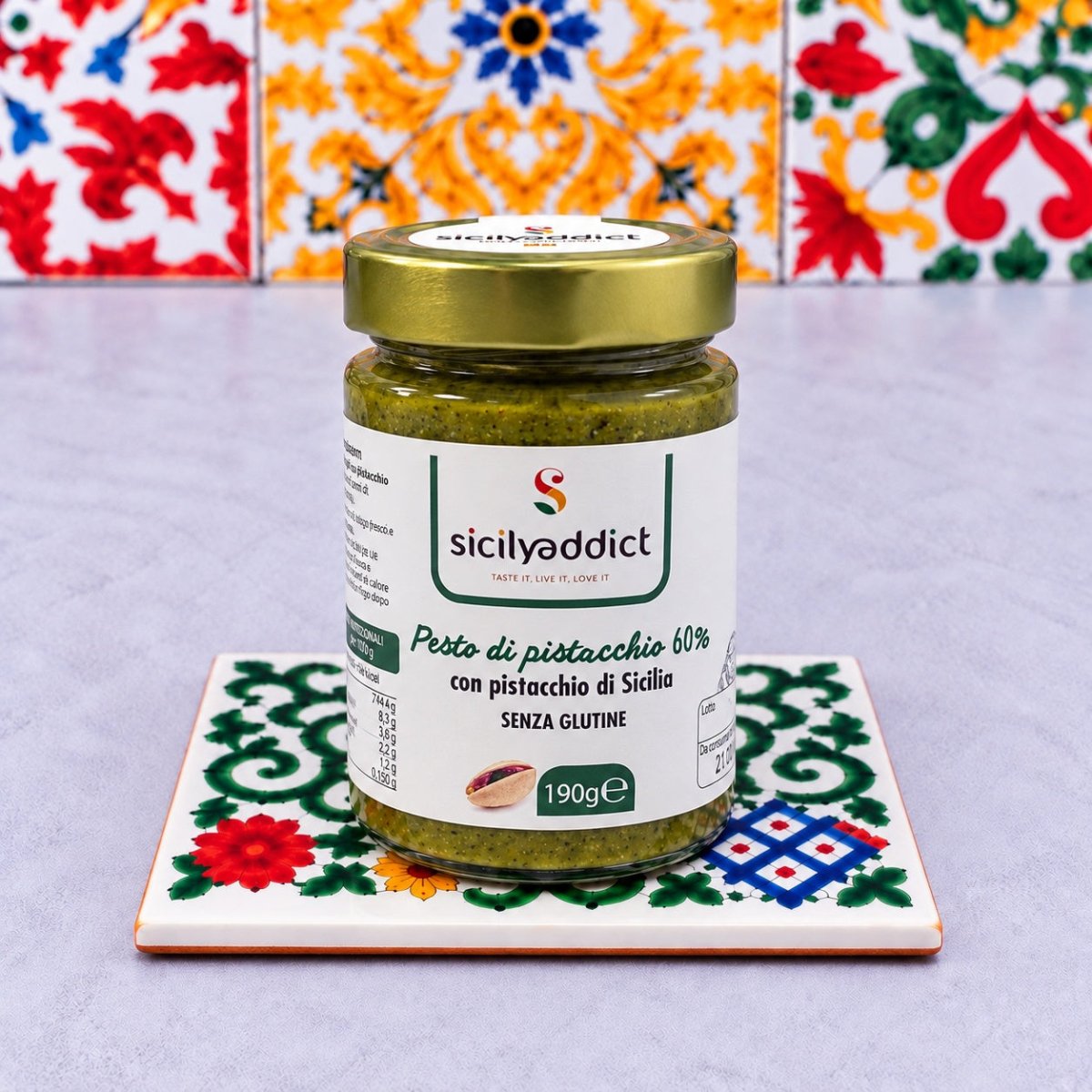 Pesto di pistacchio 60% - SicilyAddict