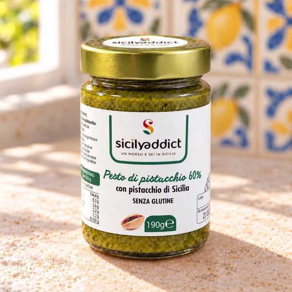 Pesto di pistacchio 60% - SicilyAddict