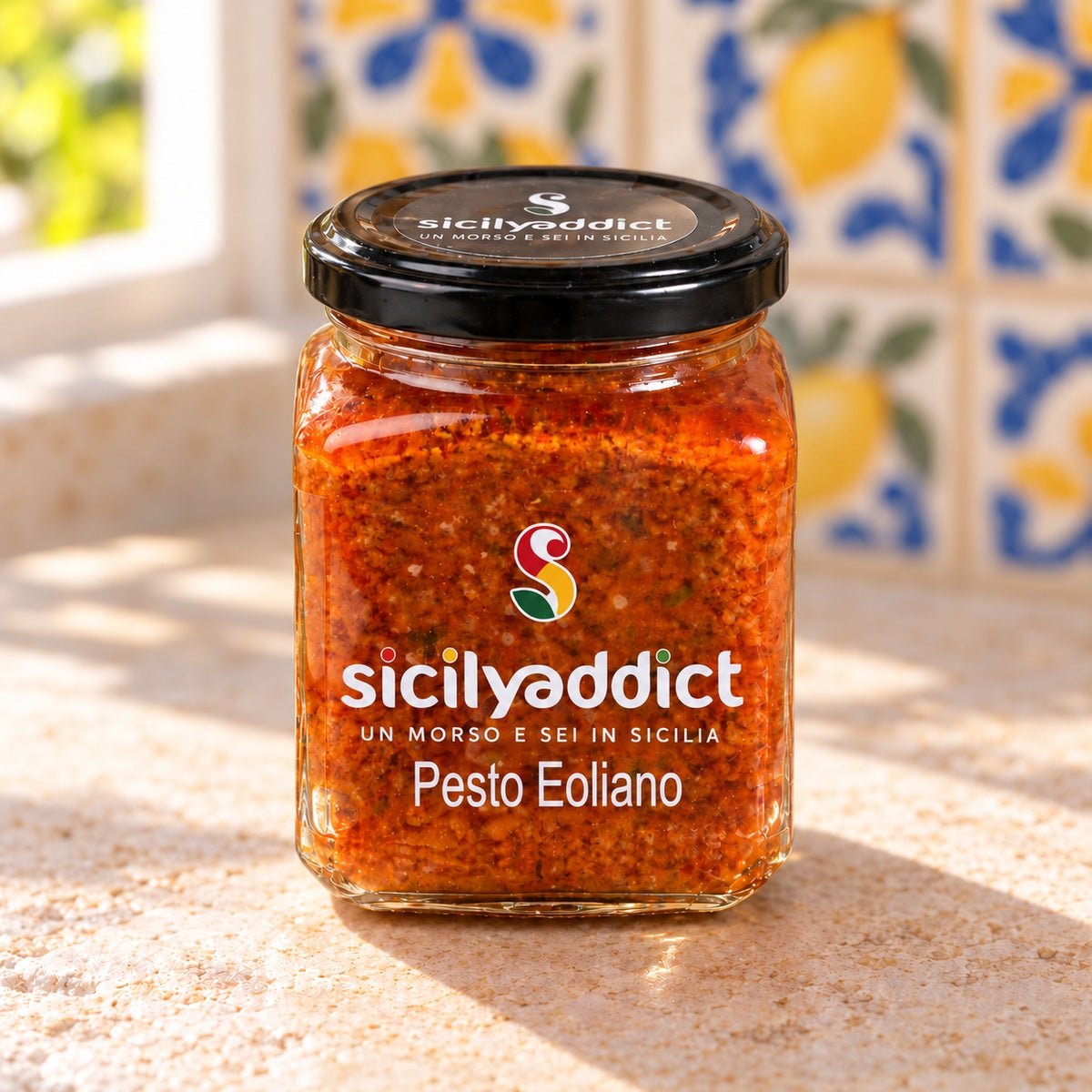 Pesto Eoliano 180 g - SicilyAddict