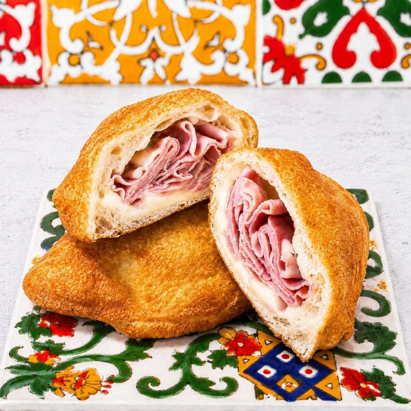 Pidone prosciutto e mozzarella 180g x 4 Pezzi - SicilyAddict