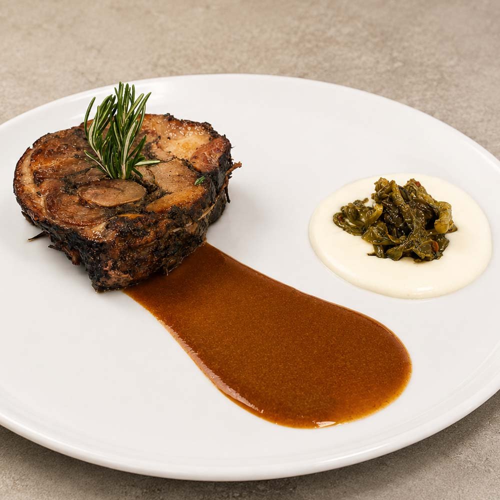 Porchetta di Suino Nero dei Nebrodi 300g - Cottura SV a Bassa Temperatura - SicilyAddict
