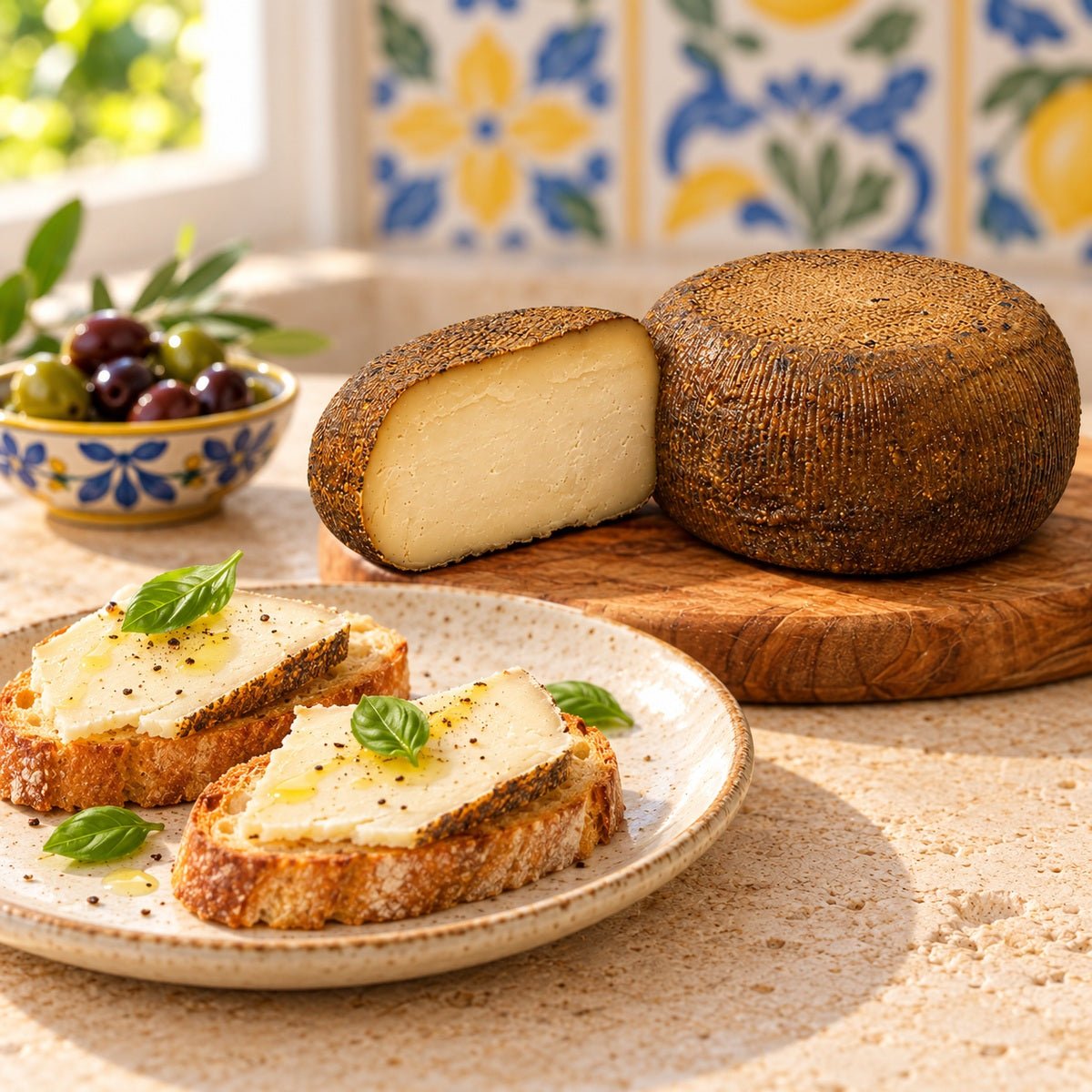 Ricotta al forno dura siciliana - SicilyAddict