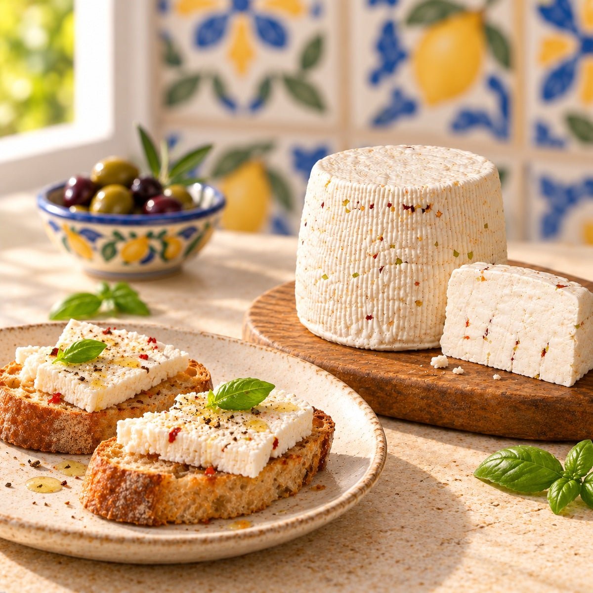 Ricotta salata al peperoncino - SicilyAddict