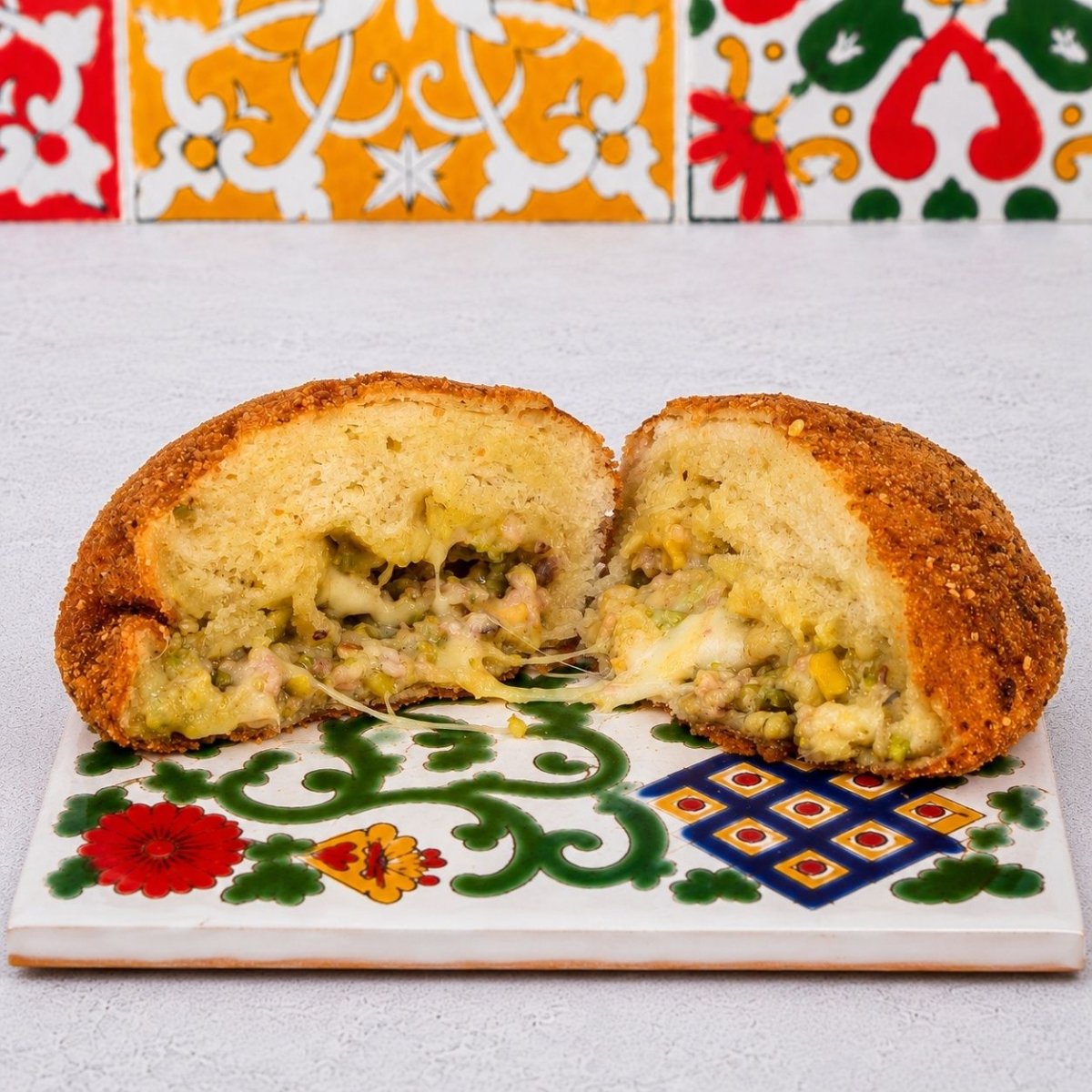 Rizzuola siciliana pistacchio e speck 180g - 4 pezzi - SicilyAddict