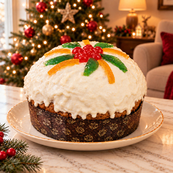 Panettone Pancassata alla cassata siciliana SicilyAddict, intero.