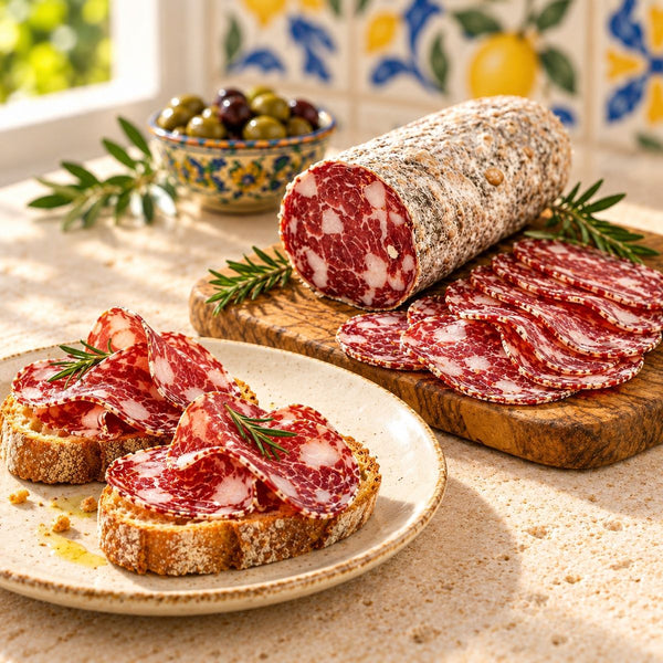Salame di suino nero dei Nebrodi - SicilyAddict