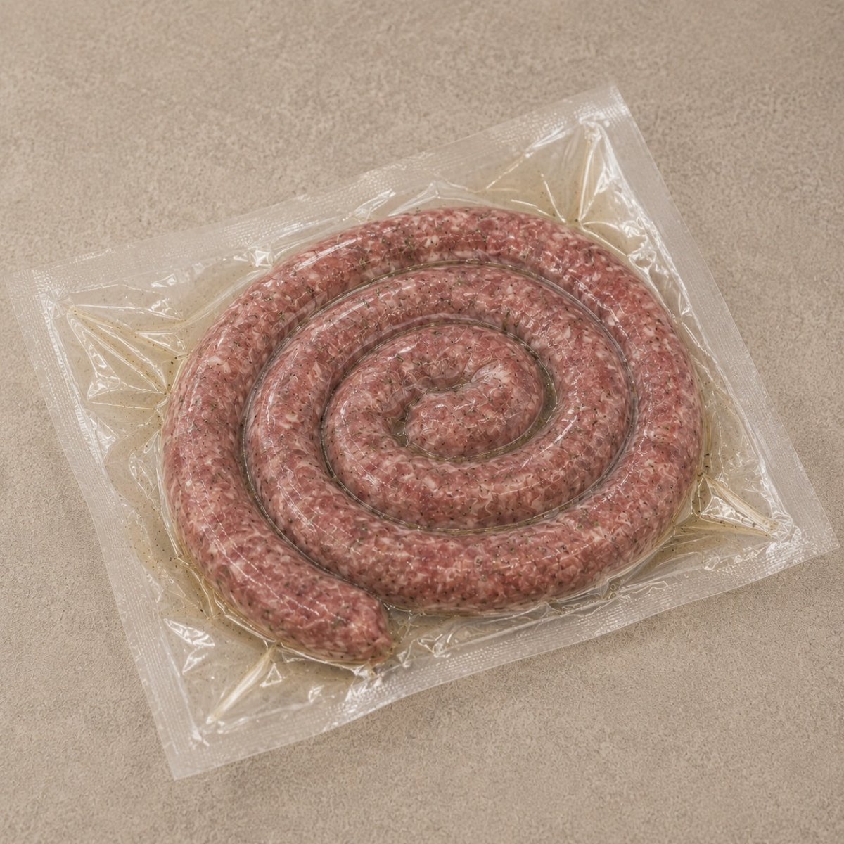 Salsiccia di Suino Nero dei Nebrodi 500g - Cottura SV a Bassa Temperatura - SicilyAddict