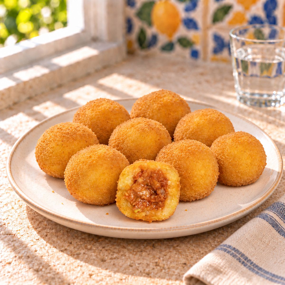 Siculini Arancini al Ragu' di Suino Nero dei Nebrodi - SicilyAddict