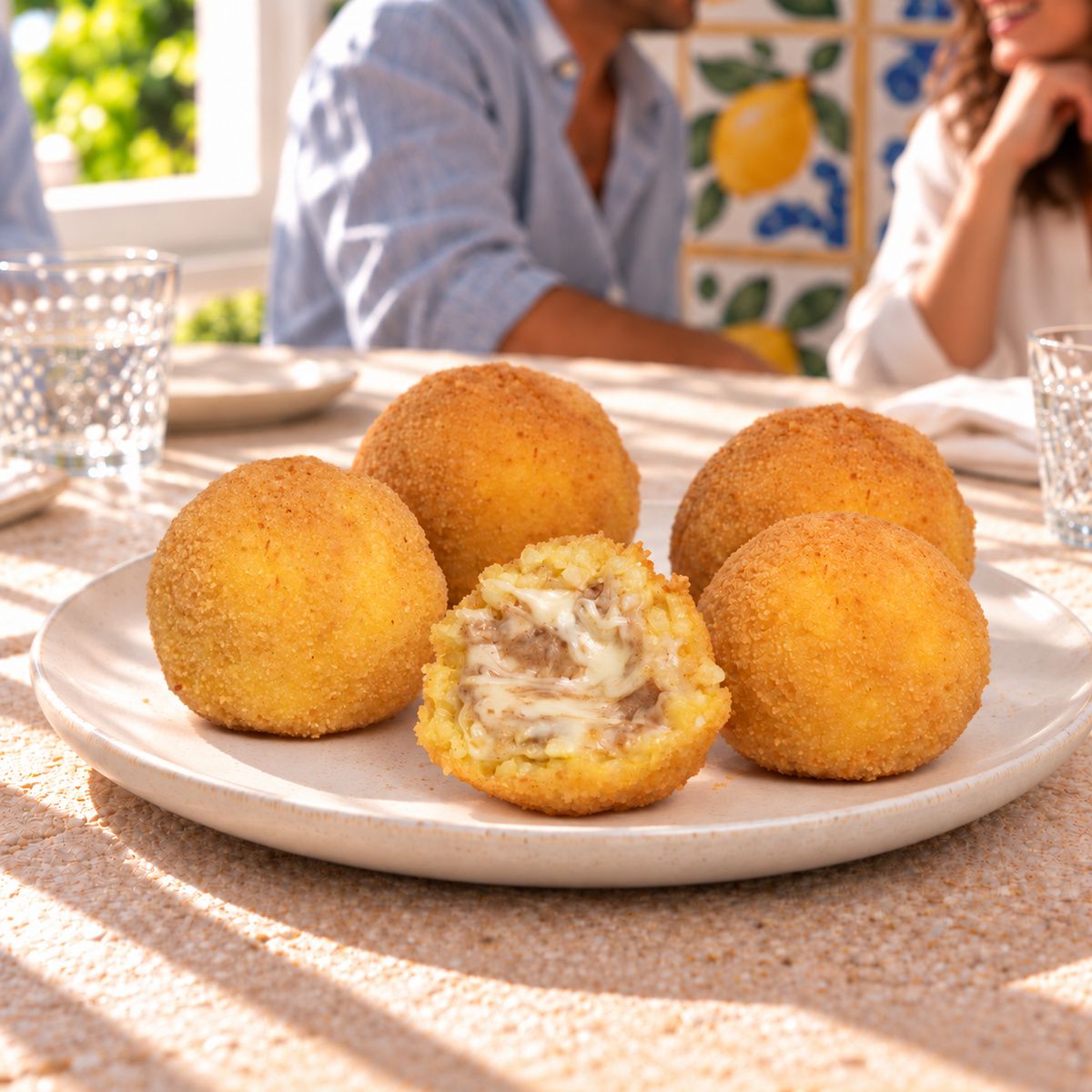 Siculini Arancini al Tartufo e funghi - SicilyAddict