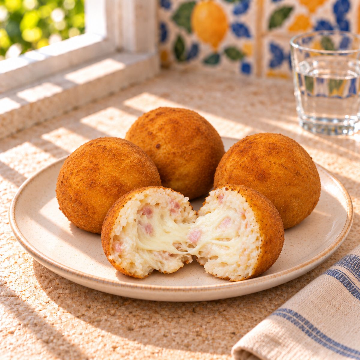 Siculini Arancini Burro e Prosciutto - SicilyAddict