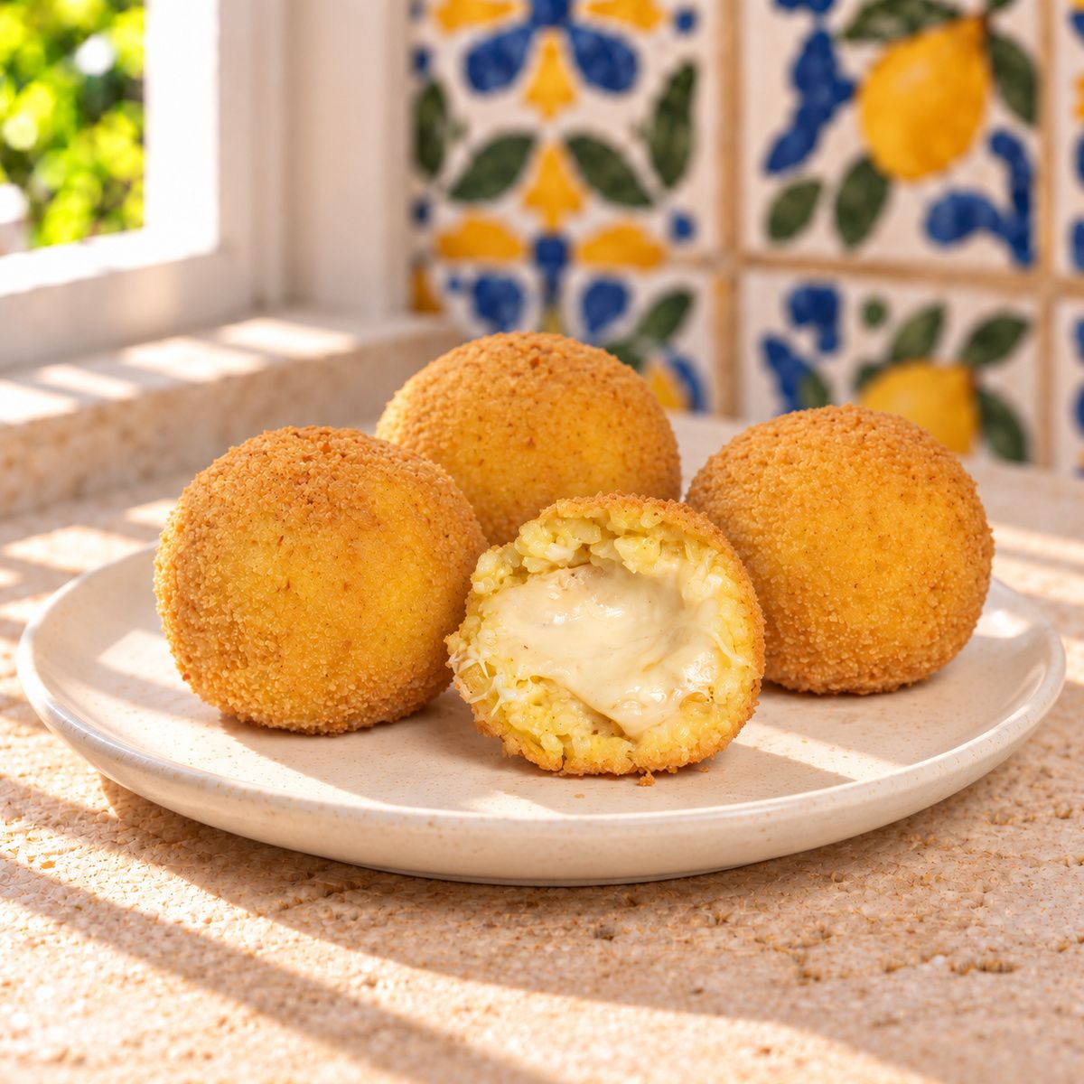 Siculini Arancini Cacio e Pepe - SicilyAddict